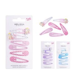 MELISSA CLIP CAPELLI 5CM 6PZ