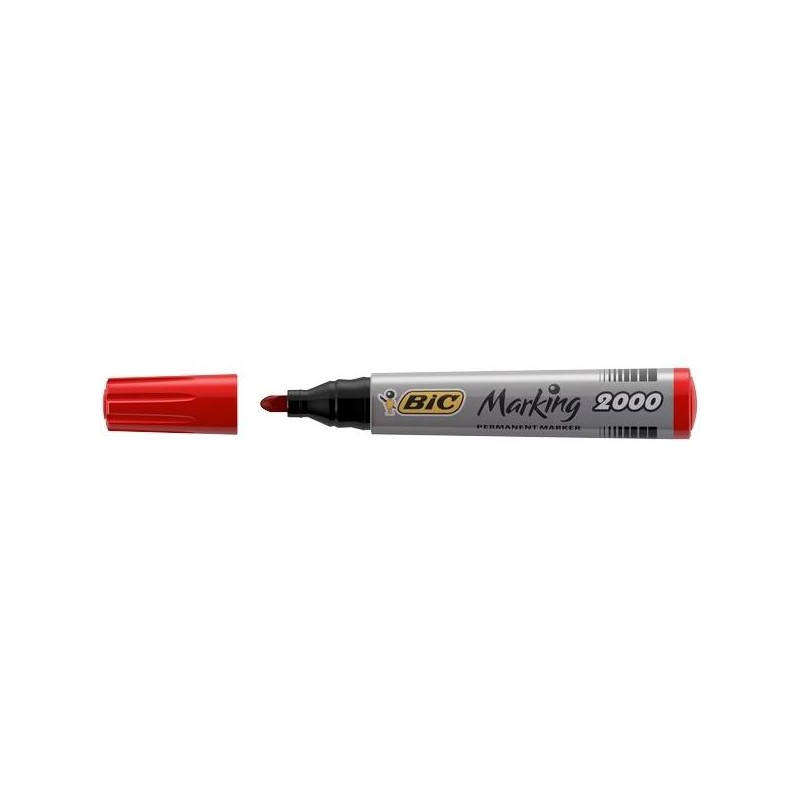 MARKER BIC ECO 2000 P.TOND.ROSSO