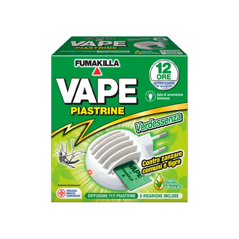VAPE SET SPINA VERDESSENZA+6 PIASTINE