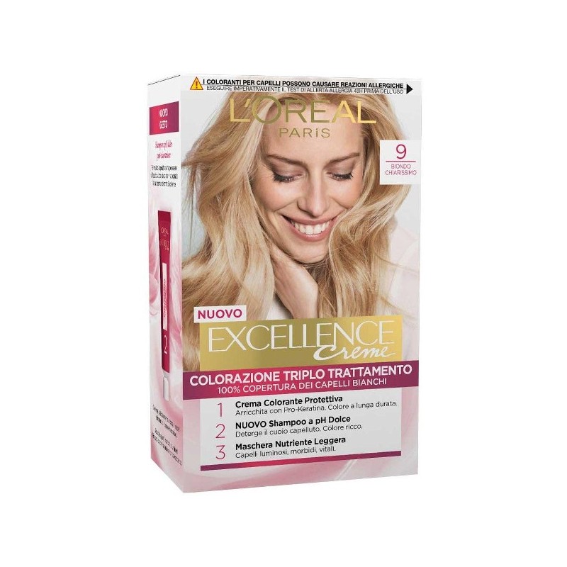 EXCELLENCE CREMA BIONDO CHIARISS. N 9