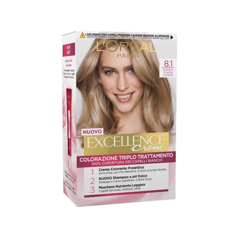 EXCELLENCE CREMA COL BIONDO CHIARO CEN. N8.1