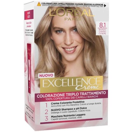 EXCELLENCE CREMA COL BIONDO CHIARO CEN. N8.1