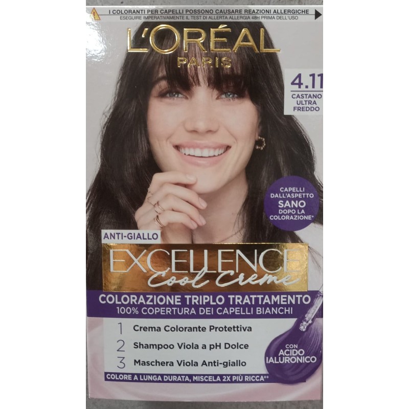EXCELLENCE CREMA COLORANTE COOL CASTANO