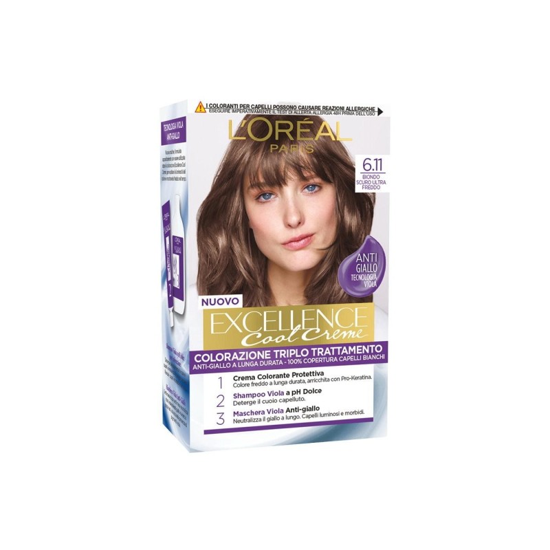 EXCELLENCE CREMA COLORANTE COOL BIONDO S. N.6.11