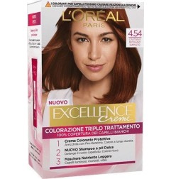 EXCELLENCE CREMA COLORANTE CASTANO MOGANO N.4.54