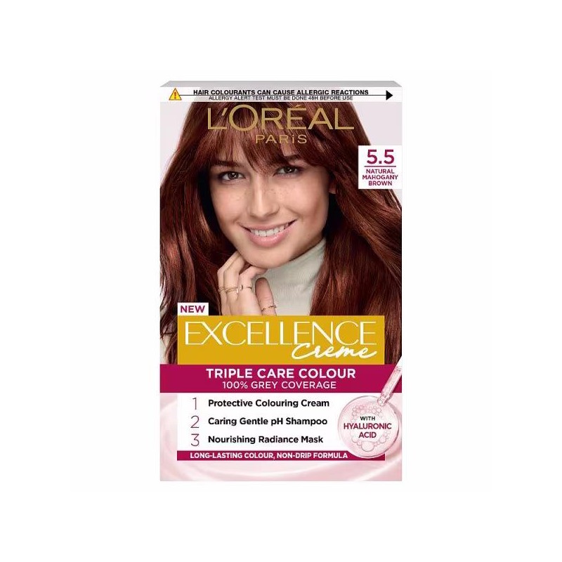 EXCELLENCE CREMA COLORANTE CASTANO CHIARO N.5.5