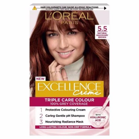 EXCELLENCE CREMA COLORANTE CASTANO CHIARO N.5.5