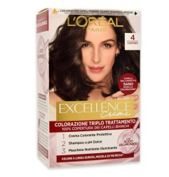 EXCELLENCE CREMA COLORANTE CASTANO  N.4