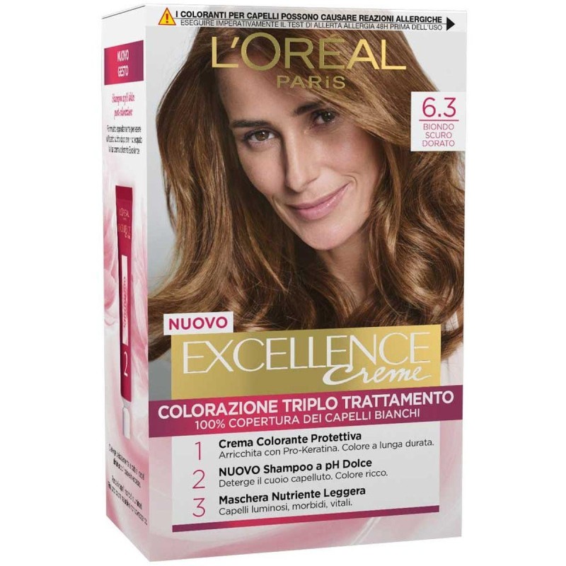 EXCELLENCE CREMA COLORANTE BIONDO S. DORATO N.6.3
