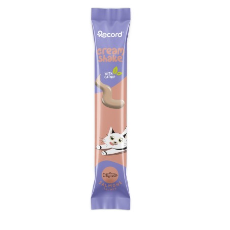 RECORD CREAM SHAKE SNACK PER GATTI 7X12G