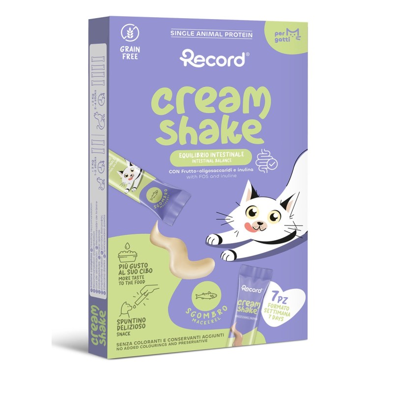 RECORD CREAM SHAKE INTESTINAL CARE SNACK