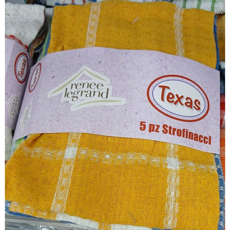 STROFINACCIO COTONE 5PZ TEXAS