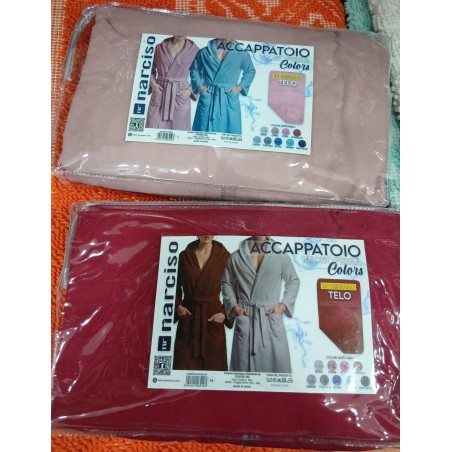 ACCAPPATOIO IN MICROFIBRA C/CAPPUCCIO CO