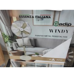 VENTILATORE IN METALLO VERNICIATO A PIANTANA