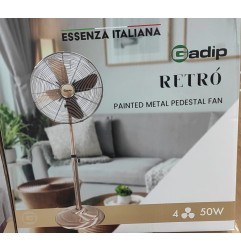 VENTILATORE IN METALLO VERNICIATO A PIANTANA