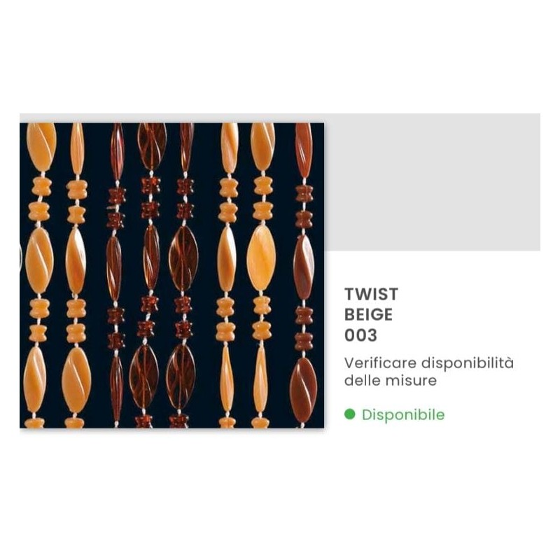 TENDA TWIST 140X230/100 BEIGE