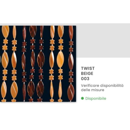 TENDA TWIST 140X230/100 BEIGE