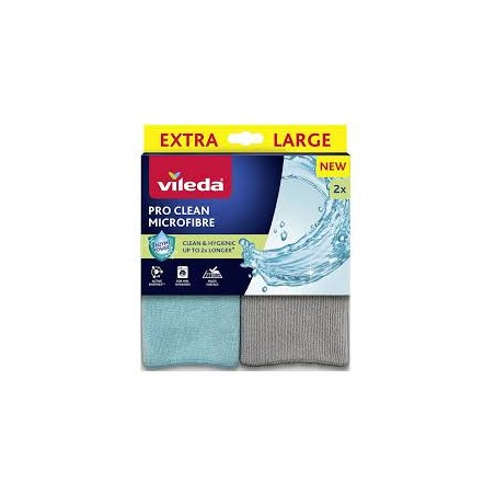 VILEDA PRO CLEAN PANNO MICROFIBRA PZ 2