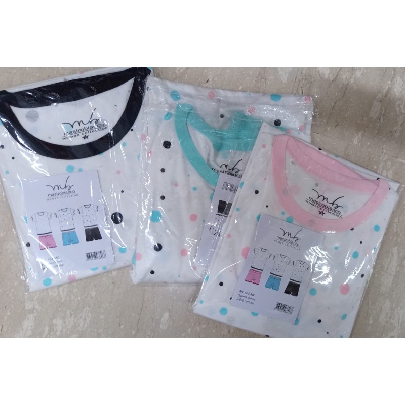 PIGIAMA MASTRO BIANCO BUSTA 2025 DONNA
