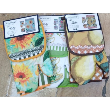 SET 3PZ GUANTO + PRESINA+STROFINACCIO