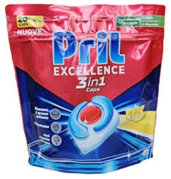 PRIL EXCELL.3IN1 CAPS LIMONE PZ20