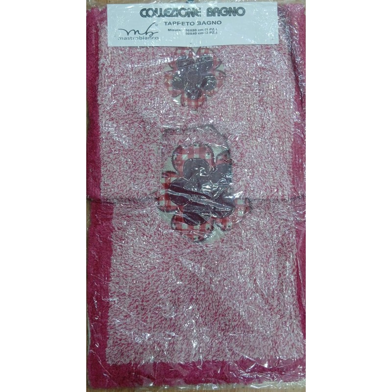 TRIS BAGNO 50X80 MASTRO BIANCO