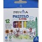 PRYMA PASTELLI CERA 9X0.8CM 12PZ BL.