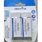 PRYMA GOMMA BIANCA 7.1X2.8X1.1CM 2PZ BL.