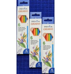 PRYMA PASTELLI CREATIVO  6PZ BL.