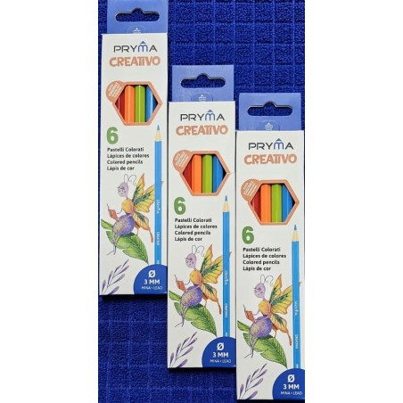 PRYMA PASTELLI CREATIVO  6PZ BL.