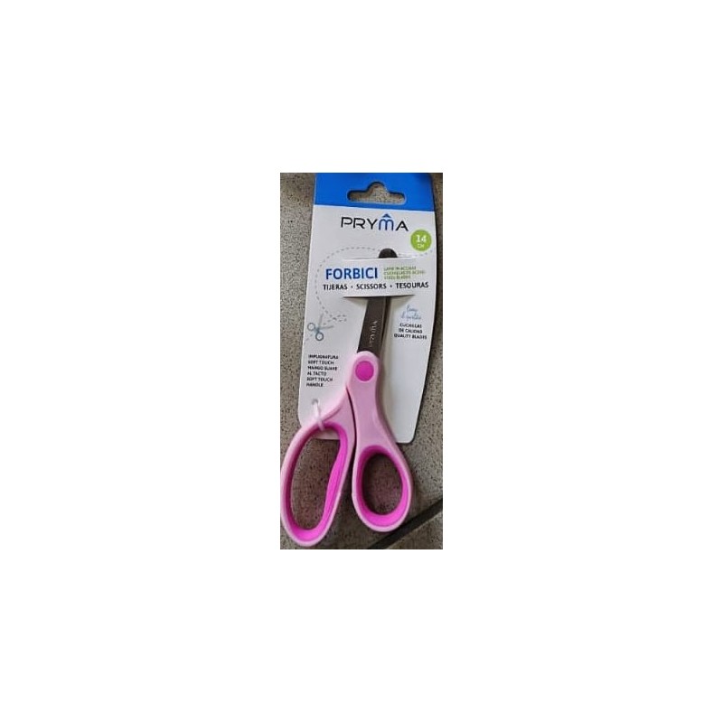 PRYMA FORBICI P/TONDA S/TOUCH BICOLOR 14