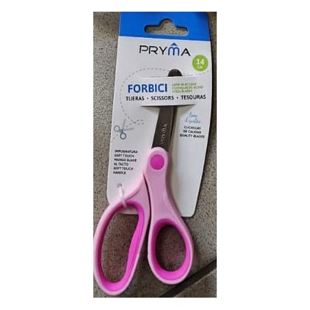 PRYMA FORBICI P/TONDA S/TOUCH BICOLOR 14