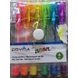 PRYMA PENNA GEL MINI 9CM 6PZ FLUORESCENT