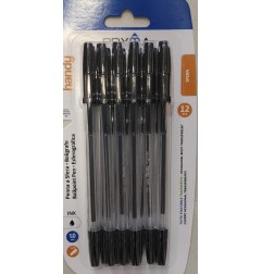 PRYMA PENNA SFERA HANDY 1MM 12PZ NERO BL