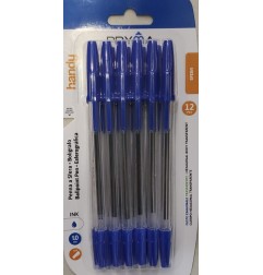 PRYMA PENNA SFERA HANDY 1MM 12PZ BLU BL.