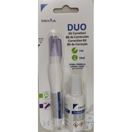PRYMA CORRETTORE PENNELLO 10ML+PENNA 2.2