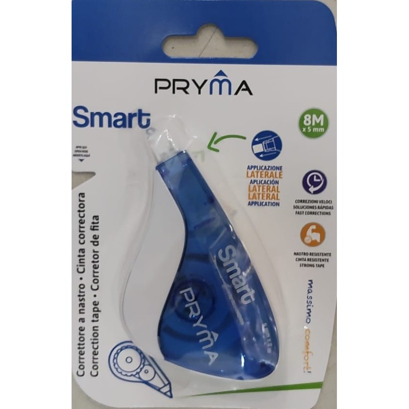 PRYMA CORRETTORE NASTRO SMART 5MMX8M BLU