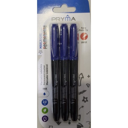PRYMA MARCAT.PERMANENTE PUNTA L 2MM 3PZ