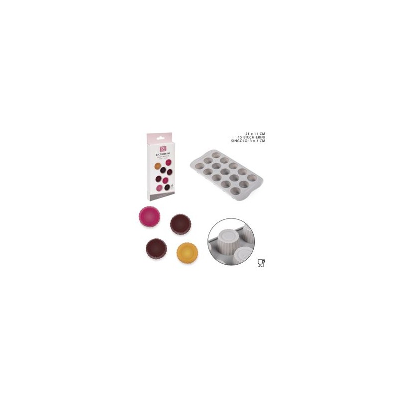 DC CASA STAMPO SILICONE CIOCCOLATINI 21X