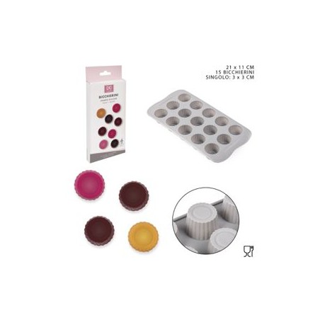 DC CASA STAMPO SILICONE CIOCCOLATINI 21X
