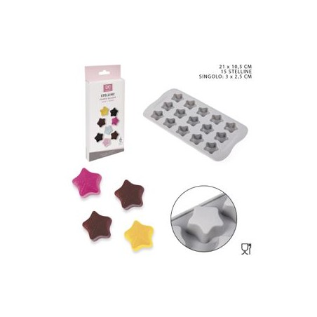 DC CASA STAMPO SILICONE CIOCCOL.STELLA 2