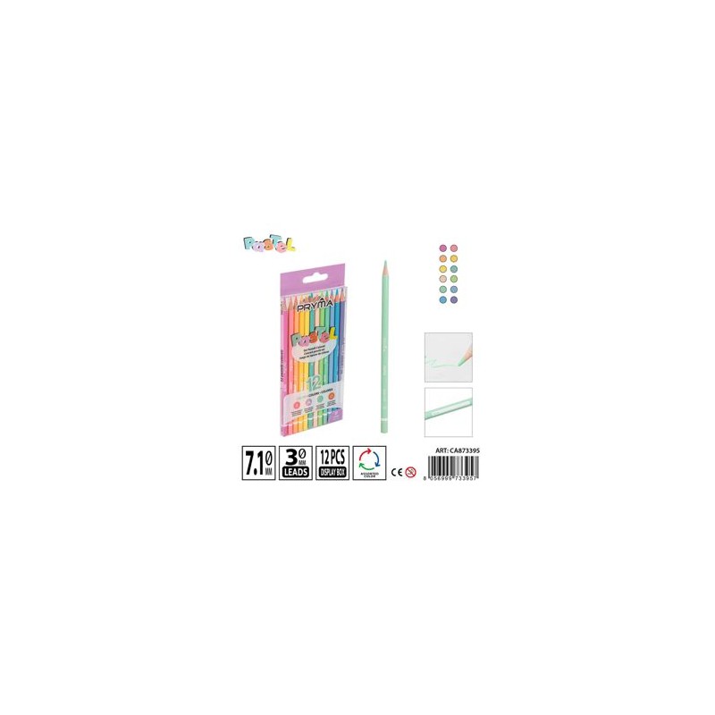 PRYMA PASTELLI PASTEL 12PZ BL.
