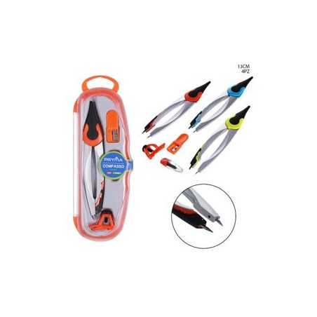 PRYMA COMPASSO 13CM 4PZ BL.