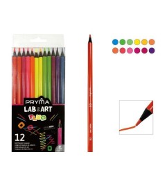 PRYMA PASTELLI FLUO 12PZ BL.
