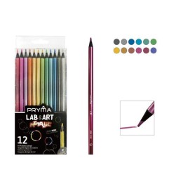 PRYMA PASTELLI METALLIC 12PZ BL.