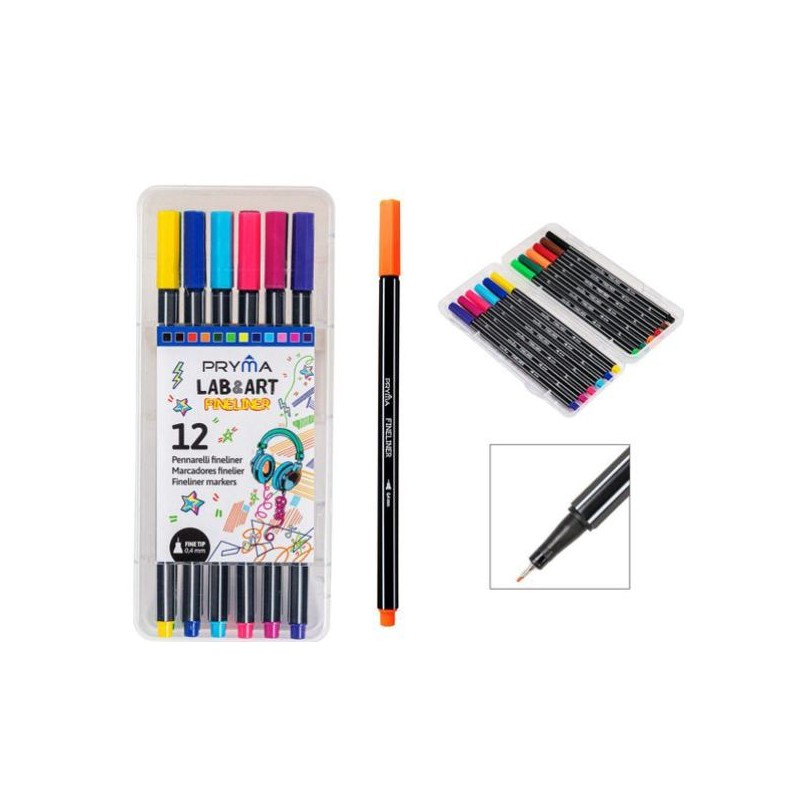 PRYMA FINELINER TRIANGOLARE 0.4MM 12PZ