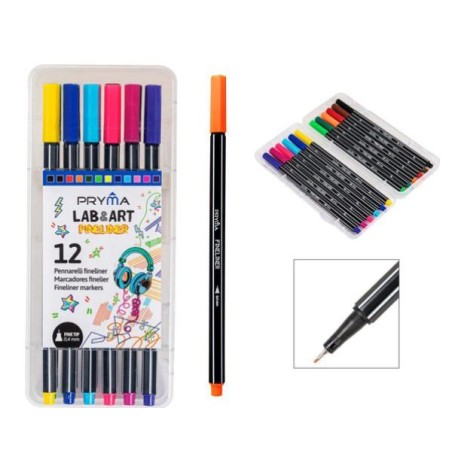 PRYMA FINELINER TRIANGOLARE 0.4MM 12PZ
