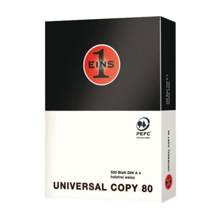 CARTA COPY PAPER A4 500FF 160 CIE PEFC BULK UNIVERSAL COPY 8