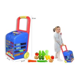 CARRELLO RIGIDO SUPER MARKET CON ORTAGGI