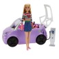 BARBIE AUTO CABRIO VIOLA CON COLONNINA R